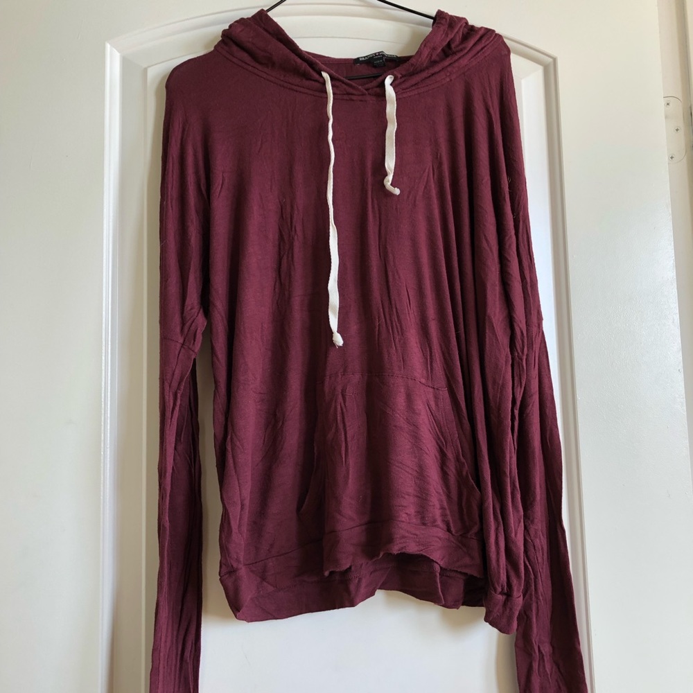 Brandy Melville oversized light hoodie